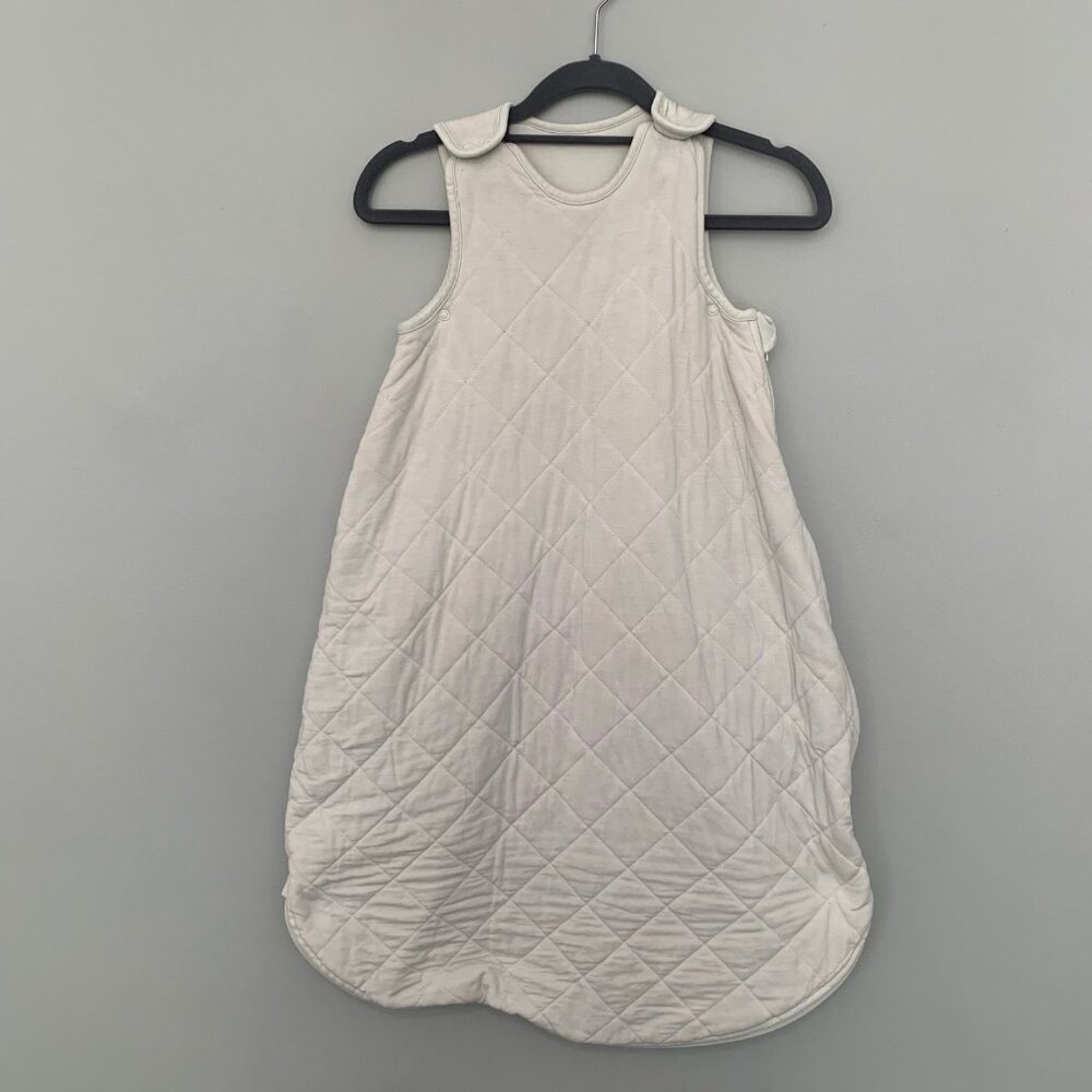 Pottery Barn Kids Quilted Lyocell Sleep Sack‎ Wearable Blanket Gray One Size